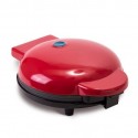 Red Heart-shaped mini waffle maker 350W